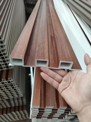 پانل دیواری WPC داخلی داخلی 195x28mm جایگزین چوب پانل دیواری تزئینی WPC
