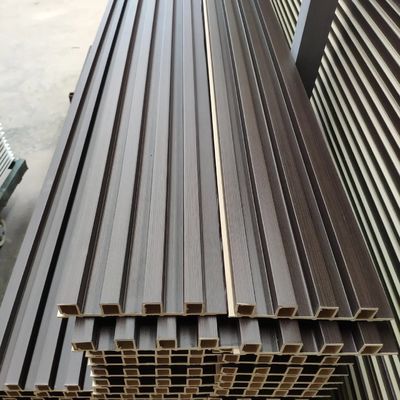 پانل دیواری WPC داخلی داخلی 195x28mm جایگزین چوب پانل دیواری تزئینی WPC