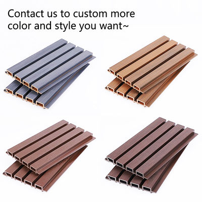 WPC Outdoor Composite Exterior Panels Wall Panel PVC Wood Wall Wall Co Extruded