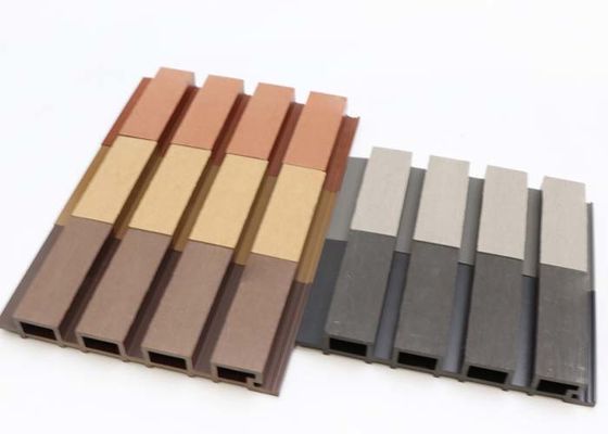 پانل دیواری WPC خارجی 160x24mm تخته دیواری کامپوزیت چوبی توخالی