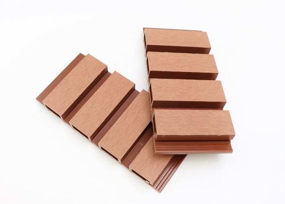 پانل دیواری WPC خارجی 160x24mm تخته دیواری کامپوزیت چوبی توخالی