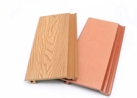 پانل دیواری WPC خارجی ضد آب 219x26mm WPC پانل دیوار خارجی روکش دیوار