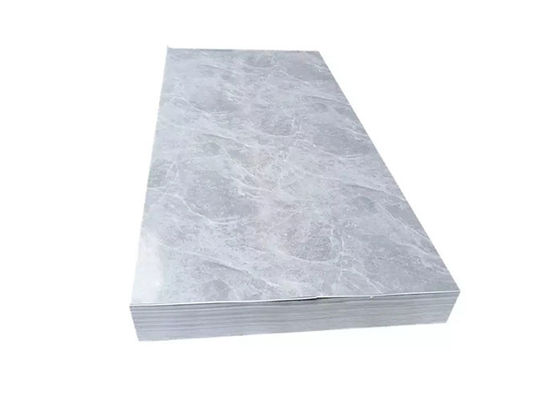 جوشانده دیوار داخلی ورق پلاستیک مرمر PVC UV ضد آب 1220x2800mm