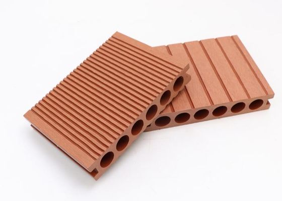 تخته های عرشه کامپوزیت 140x25 میلی متری چوب پلاستیک کامپوزیت عرشه برای باغ