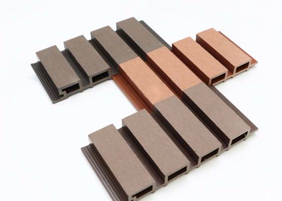 پانل دیواری WPC خارجی 219x26mm 2900x216x26mm Co Extrusion پانل دیواری WPC