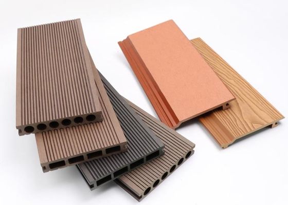 WPC Wood Plastic Composite Decking Board Solid Wpc Outdoor Decking Board