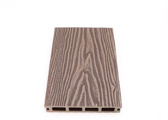 تخته تراس تخته WPC WPC مقاوم در برابر ترک خوردگی 140x25x2900