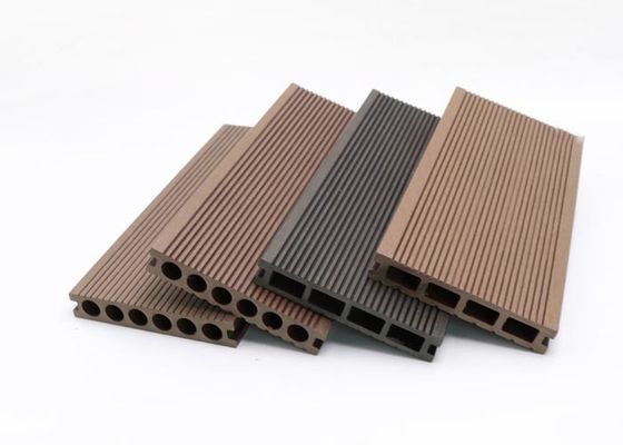 Co Extrusion Exterior WPC Decking Decking Hollow Composite Decking Board