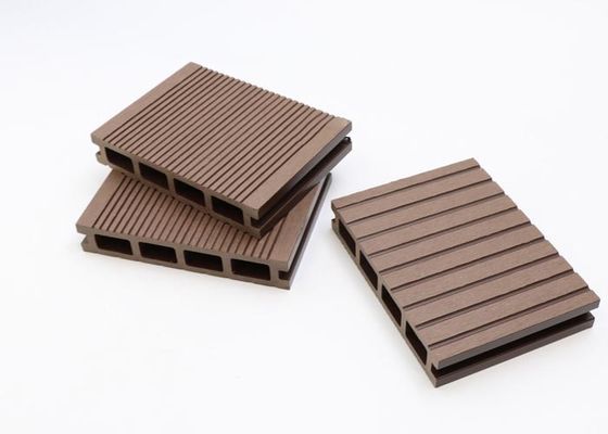 Co Extrusion Exterior WPC Decking Decking Hollow Composite Decking Board