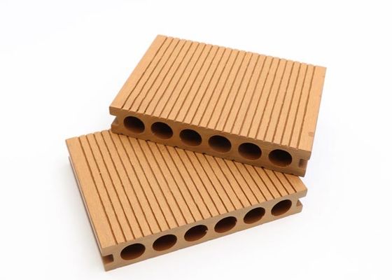 Co Extrusion Exterior WPC Decking Decking Hollow Composite Decking Board