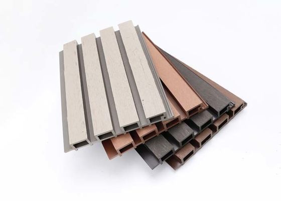 Esay To Install PS Panel 3D Wood Fluted PS Wall Panel Exterior
