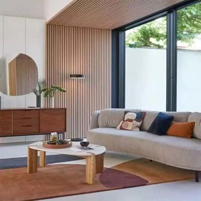 Esay To Install PS Panel 3D Wood Fluted PS Wall Panel Exterior