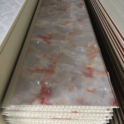 40cm 60cm PVC پانل دیواری مصالح ساختمانی دیوار داخلی تزئینی