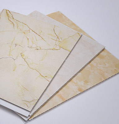 40cm 60cm PVC پانل دیواری مصالح ساختمانی دیوار داخلی تزئینی