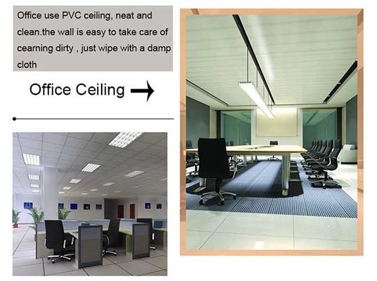 مصالح ساختمانی دیوار پانل سقفی تزئینی داخلی PVC