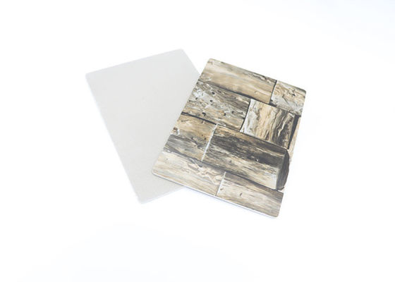 1220x2800mm PVC مرمر کامپوزیت کاشی شفاف پی وی سی Uv