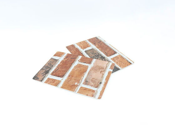 1220x2800mm PVC مرمر کامپوزیت کاشی شفاف پی وی سی Uv