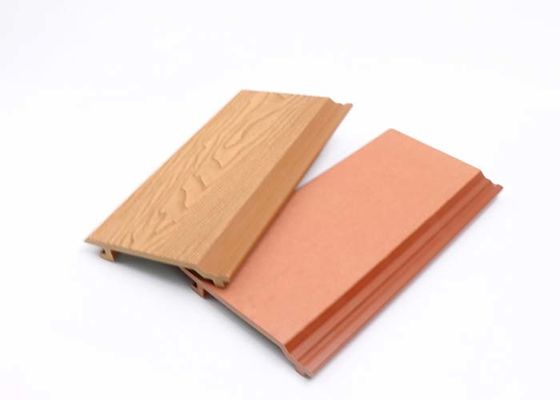 مواد تزئینی پانل دیواری WPC خارجی HDPE 148x21mm چند رنگ