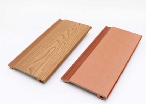 مواد تزئینی پانل دیواری WPC خارجی HDPE 148x21mm چند رنگ