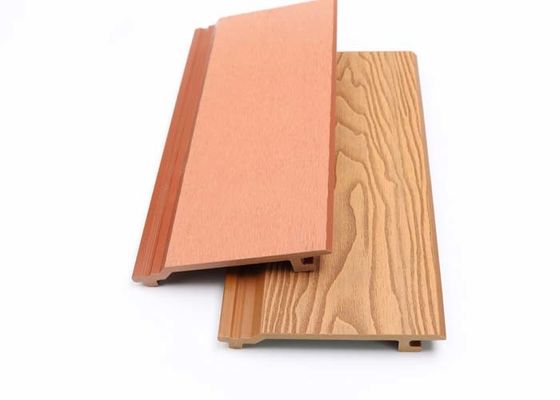 چوب پلاستیک کامپوزیت خارجی پانل دیواری WPC 28mm Co اکستروژن دکوراسیون فضای باز