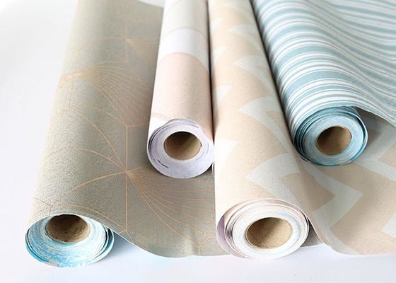 رول استیکر کاغذ دیواری پی وی سی ضد آب 45cm 60cm تزئینی
