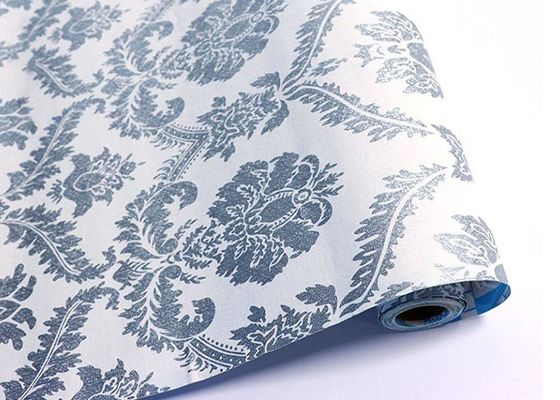 رول استیکر کاغذ دیواری پی وی سی ضد آب 45cm 60cm تزئینی
