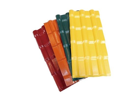 طرح آجر 1.0mm 1.3mm 1.5mm کاشی سقف PVC کاشی سقف خورشیدی دکوراسیون خانه