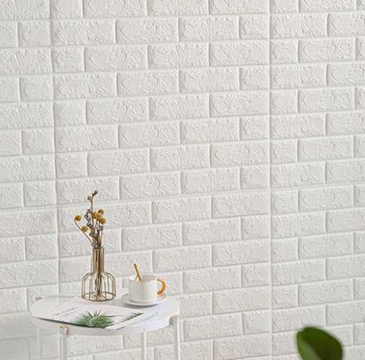 کاغذ دیواری فوم ضد رطوبت خود چسب خانگی تزئینی DIY 3D