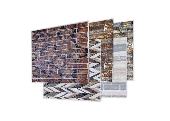کاغذ دیواری فوم ضد رطوبت خود چسب خانگی تزئینی DIY 3D