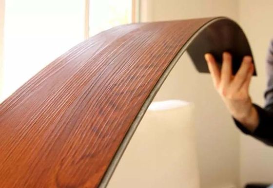 چوب بافت وینیل پلانک SPC کفپوش 1220x180mm سنگ پلاستیک هسته مصنوعی کلیک کنید