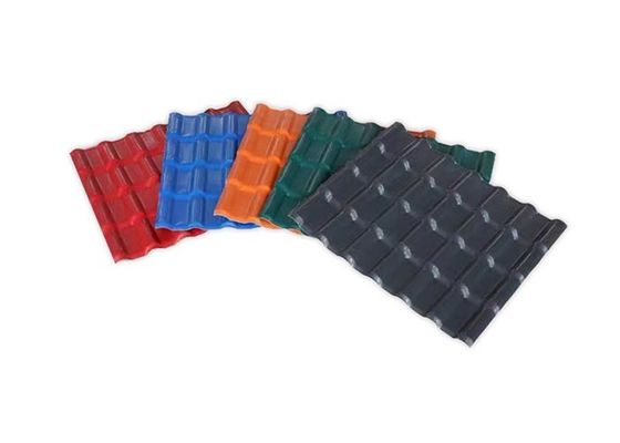 ASA APVC UPVC سقف کاشی PVC ورق های سقفی پلاستیکی موجدار