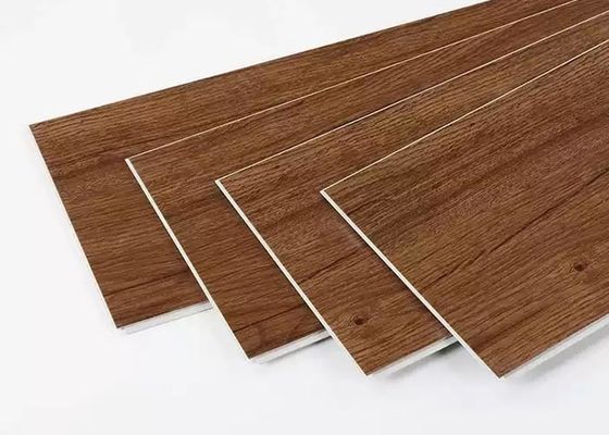 در هم تنیده کلیک پلاستیکی چند لایه SPC کفپوش PVC ضد سایش مقاوم در برابر سایش