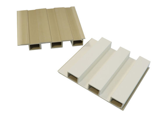 پانل دیواری دکوراتیو Wpc Fluted بافت چوبی 160 * 24 * 2900 میلی متر ضد آب