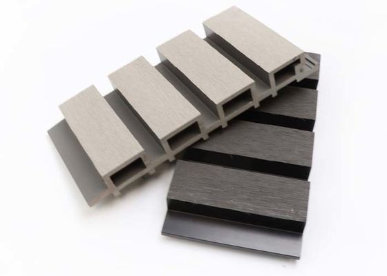 Wood Grain Exterior WPC Wall Panel Outdoor Cladding Co Extrusion Fireproof