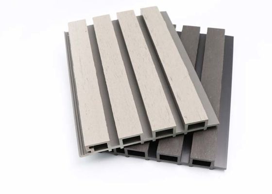 Wood Grain Exterior WPC Wall Panel Outdoor Cladding Co Extrusion Fireproof
