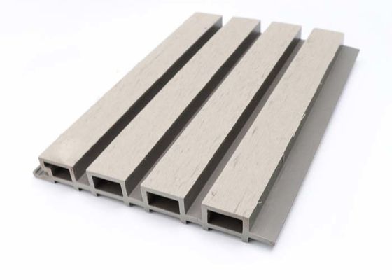 Wood Grain Exterior WPC Wall Panel Outdoor Cladding Co Extrusion Fireproof
