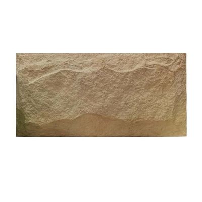 پانل های PU سنگ در فضای باز دیوار مصنوعی پلی اورتان 1200 * 600 میلی متر 5 میلی متر