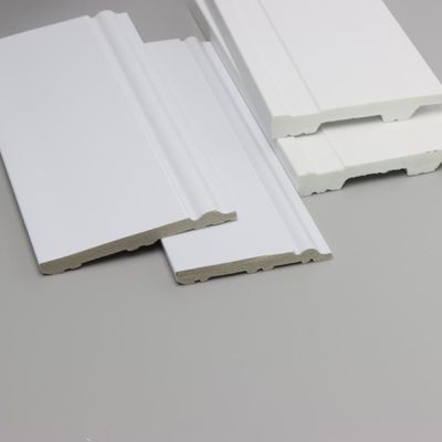 تخته دامن دیواری OEM Ps تخته پایه پلی استایرن سفید 2.9 متری