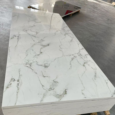 ورق سنگ مرمر PVC درخشان برای تزئینات داخلی