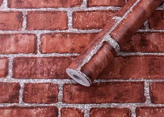 رول کاغذ دیواری PVC با دوام خود چسبنده ضد آب دکوراسیون منزل