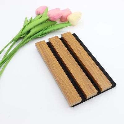 تخته پانل های آکوستیک 600 * 21 میلی متر سازگار با محیط زیست بامبو فیبر Akupanel چوبی