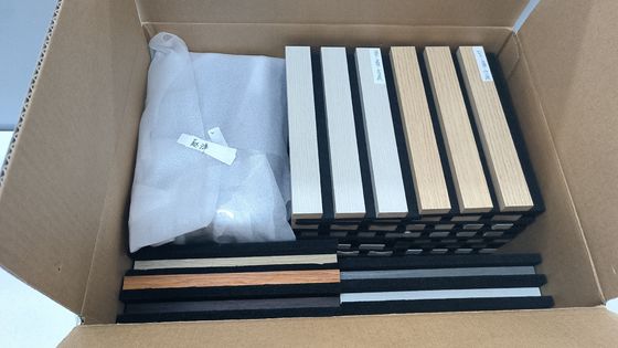 پنل 5mm ضخامت صاف آکوستیک بوردی ضد صدا برای سینمای خانگی