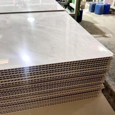 پانل های حمام پلاستیکی مرمر برای دیوارهای داخلی والا آپارتمان حمام ضد آب