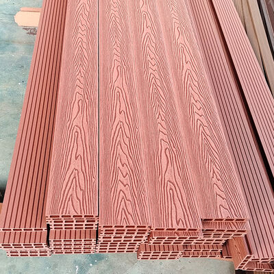 پانل دیواری بیرونی WPC چوب کامپوزیت ضد آب برای پوشش دیواری خارجی و پروژه های نمای