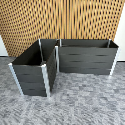 جعبه بزرگ بستر باغ بلند برای باغ گیاهی در خارج از منزل